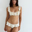 Scoop Top in White Pearl
