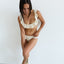 Scoop Top in White Pearl