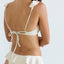 Scoop Top in White Pearl