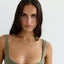 Scoop Top in Cactus Green