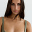 Scoop Top in Cactus Green