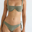 Underwire Top in Cactus Green