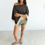 Poncho Stripes in Marmol Brown
