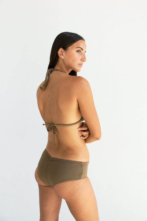 Wide Triangle in Chestnut Corduroy