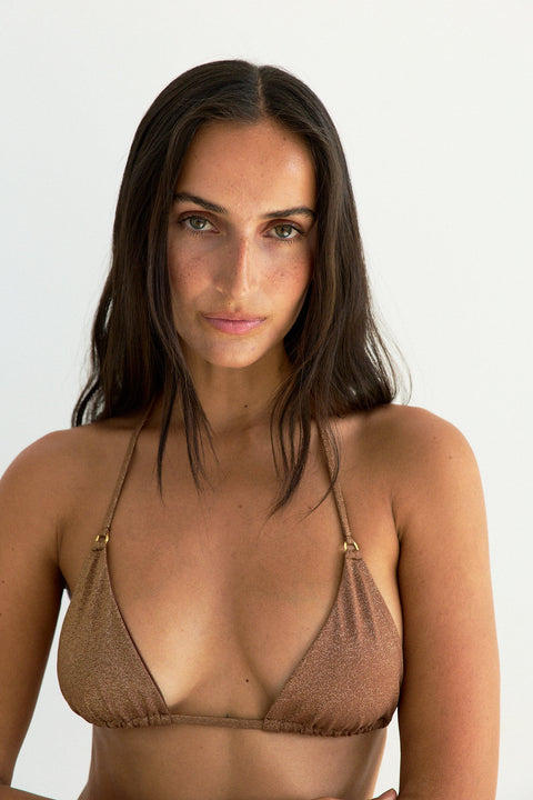 Triangle in Bronzed Brown