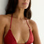 Triangle in Poppy Red