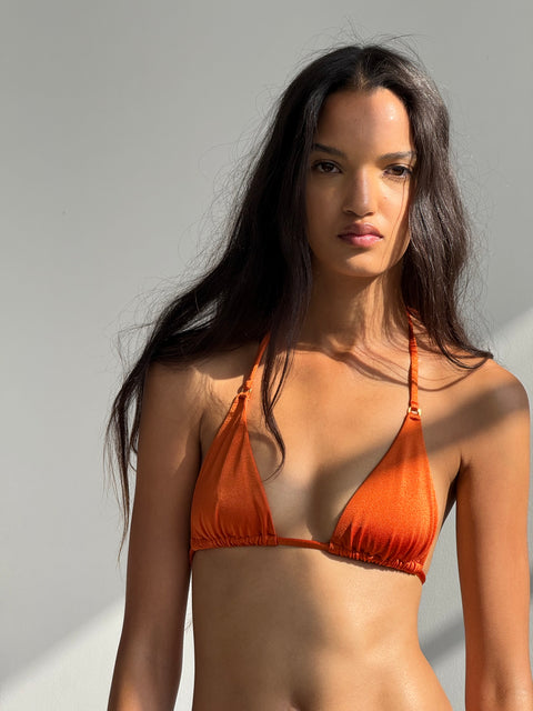 Zahara Top Orange Sunset