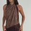 Crossed Poncho Cacao